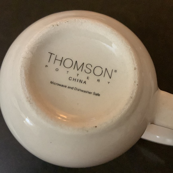 Thomson Pottery Snowman ⛄️ Mug EUC - Picture 3 of 4